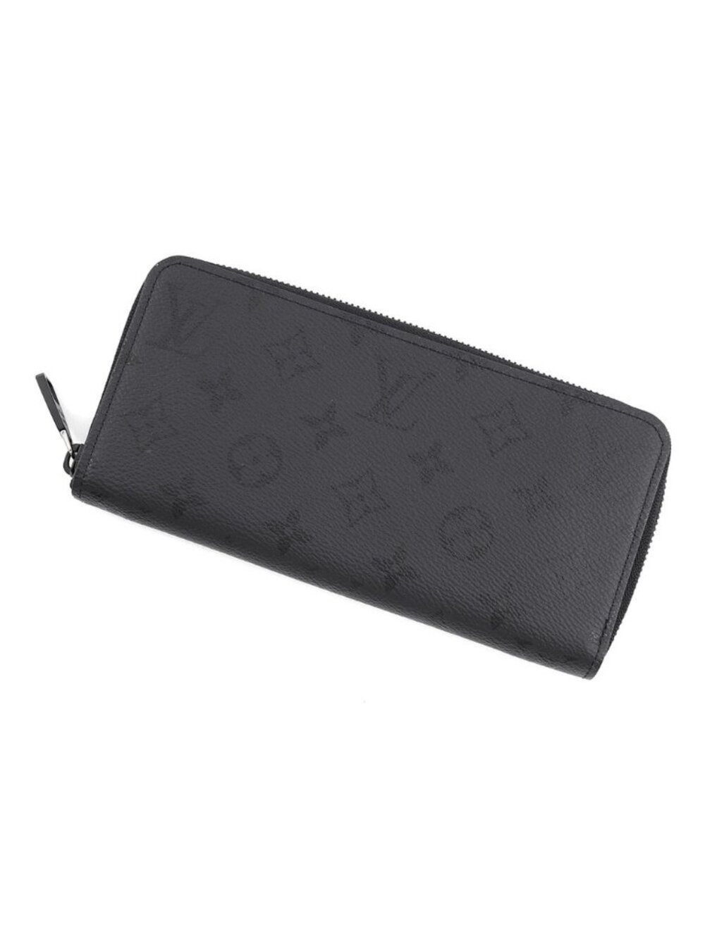 Louis Vuitton Wallet Monogram Midnight Zippy Horizontal Black